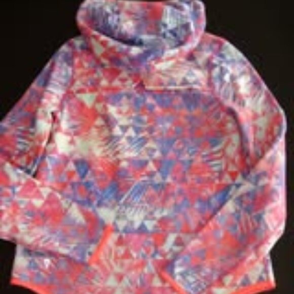 Ivivva Girl by Lululemon 🍋Warm Moments Jacket Thumbholes Pockets Fleece size 14 - Picture 5 of 5